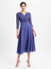 SWING Abendkleid in blau - 0003