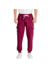 Icon Bordeaux Baumwolle Jogginghose