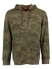 Tom Collins Sweatjacke Dutolo in khaki/schlamm