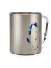 Mr. & Mrs. Panda Trinkbecher Einhorn Mann ohne Spruch in Silber