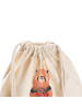 Mr. & Mrs. Panda gymnastiktasche Roter Panda mit Spruch in Creme