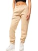 DAILY COTTON Jogginghose - im Straight-Fit als Lange Trainingshose Sweatpants in Beige