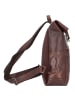 Leonhard Heyden Roma Business-Rucksack Leder 40 cm Laptopfach braun