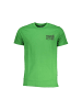 cavalli CLASS Grünes Baumwoll-T-Shirt