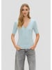 QS T-Shirt in 6103_helles türkis