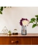 relaxdays Vase in Grau - (H)21,5 x Ø10 cm
