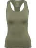 Hummel Top Hmlflow Multisport Damen in DEEP LICHEN GREEN