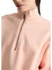 Marc O'Polo DENIM Half-Zip-Sweatshirt relaxed in Peony Pink