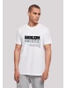 F4NT4STIC T-Shirt Harlem TEE UNISEX in weiß