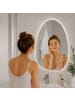 relaxdays Badspiegel "Bogen" - (B)52 x (H)80 cm