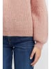 PULZ Jeans Strickpullover PZIRIS Boatneck Pullover 50206779 in rosa