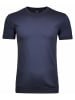 Ragman Rundhals T-Shirt für Herren in blau