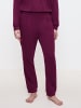 Triumph Pyjamashorts MyWear Lounge Trousers in DARK WINE