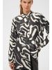InWear Langarm GAIAAIW Lockere Passform in BLACK ART STROKES 1