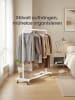 SONGMICS Kleiderständer Pataye in Weiß - (B)110 x (H)141.5 x (T)38 cm