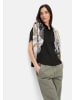 Camel Active Kurzarm Bluse mit Kentkragen in Kaviar
