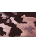 Arte Espina Kurzflor Teppich Diamond 805 in dunkelgrau - altrosa - rechteckig