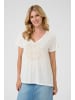 Cream T-shirt CRTiva A-shape in White Eggnog Tiger