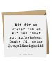 Mr. & Mrs. Panda Deluxe Karte Spruch Busfahrer Sicherheit mit Sp... in Weiß