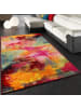 KADIMA DESIGN Teppich Kurzflor Abstrakt Wohnzimmer in Mehrfarbig