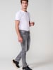 KOROSHI Slim Fit Jeans in grau