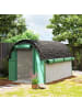 Outsunny Folientunnel,300L x 200B x 198H cm,Grün