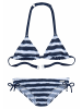 Buffalo Triangel-Bikini in blau