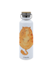 Mr. & Mrs. Panda Trinkflasche Katze Mittelfinger ohne Spruch in Weiß