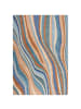 KADIMA DESIGN Wollteppich Wellen Muster, Abstrakt, Wohnzimmer in Multicolor-Blau