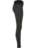 Urban Classics Leggings in blackhoundstooth