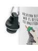 Mr. & Mrs. Panda Kindertrinkflasche Pinguin Bier mit Spruch in Weiß