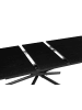 MCW Esszimmertisch O57, Stein-Optik schwarz