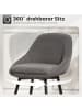 HOMCOM Barhocker-52L x 49B x 88H cm-Grau