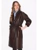 DreiMaster Vintage Women Coat in coffee brown