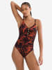 Triumph Badeanzug Red Label Summer Palm in BROWN - DARK COMBINATION