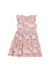 Walkiddy Kleid Swans in Spring-Ruffle Dress