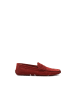 Bally Bordeaux Leder Mokassin