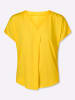 Sieh an! Schlupfbluse in sonnengelb