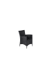 ebuy24 Gartenstuhl Knick Schwarz 2er Set
