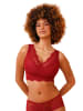 SugarShape Bralette EMILIA in burgundy