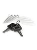 relaxdays Briefkasten in Schwarz - (B)35 x (H)26,5 x (T)8,5 cm