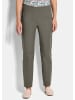 GOLDNER Röhrenhose Jerseyhose mit Schlupfbund in salbei