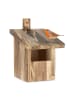 relaxdays Nistkasten in Natur - (B)17 x (H)25 x (T)21,5 cm