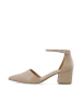 Bianco Pumps in Nougat