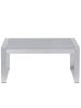 Beliani Couchtisch SALERNO in Grau - (W) 50 x (H) 42 x (L) 90 cm