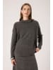 Soaked in Luxury Strickpullover SLMiya Casual fit in Dark Grey Melange