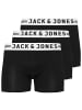 JACK & JONES Junior 3er Pack Boxershorts in black