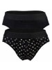 HOM Slip 2er Pack in Schwarz