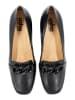 usha BLACK LABEL Loafer-Pumps in Schwarz