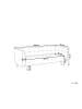 Beliani 3-Sitzer Sofa BYSKE in Beige/Braun - (W) 200 x (H) 73 x (L) 78 cm
